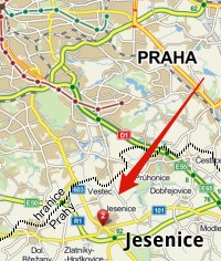 jesenice u prahy mapa Lokalita pro bydlení?   Jesenice jesenice u prahy mapa